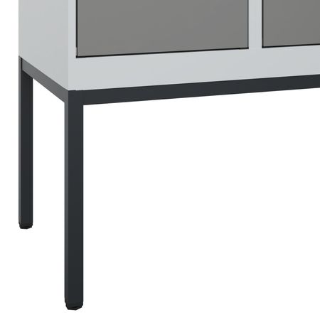 C+P Schwarz-Weiß-Spind Evolo PLUS