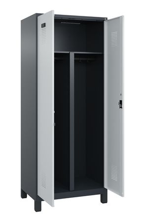 C+P PSA Schwarz-Weiß-Spind Evolo PLUS