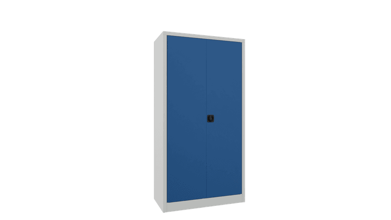 PAVOY Flügeltürschrank | Garderobenschrank mit Hutboden und Kleiderstange | 195 x 100 x 50 | große Farbauswahl