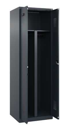 C+P PSA Schwarz-Weiß-Spind Evolo PLUS