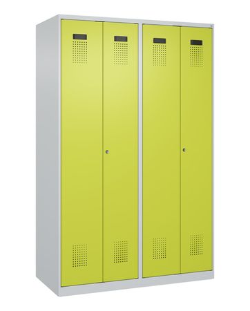 C+P PSA Schwarz-Weiß-Spind Evolo PLUS