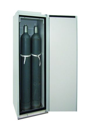 LACONT Gasflaschenschrank zur Lagerung am Arbeitsplatz SiZ G30/600 nach DIN EN 14470-2