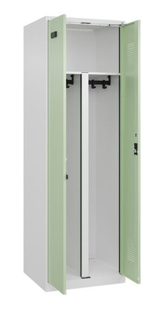 C+P PSA Schwarz-Weiß-Spind Evolo PLUS