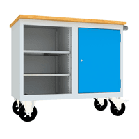Pavoy Montagewagen | mit offenem und geschlossenem Fach | 91,5 x 109 x 60 | große Farbauswahl