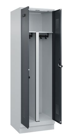 C+P PSA Schwarz-Weiß-Spind Evolo PLUS