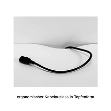 Empfangstheke Monument 1 | 200 - 240 cm breit | diverse Farben