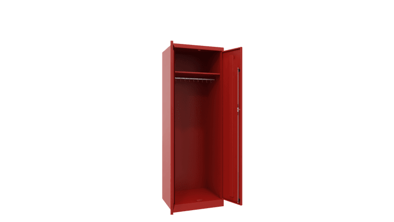 PAVOY Flügeltürschrank | Kleiderschrank mit Hutboden und Kleiderstange | 180 x 60 x 50 | große Farbauswahl