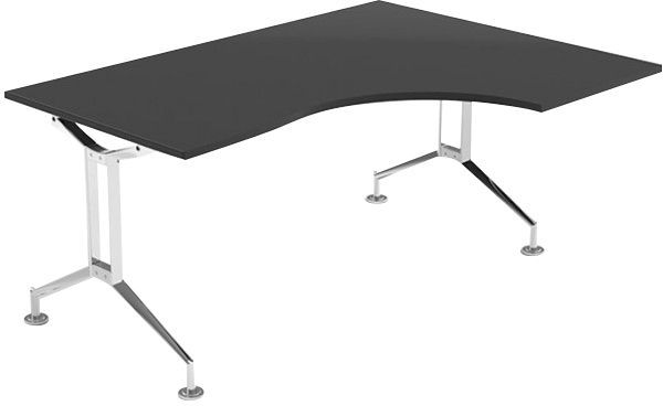 Schreibtisch | Freiform | Olli Olssen -Tisch 160 x 80 | 120 cm verschiedene Dekore
