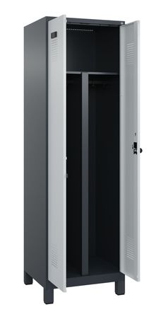 C+P PSA Schwarz-Weiß-Spind Evolo PLUS