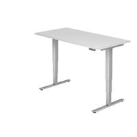 Hammerbacher VXDSM16 Schreibtisch | Sitz-Steh-Arbeitsplatz rechteckig | T-Fuß-Gestell, verschiedene Dekore - 160 x 80