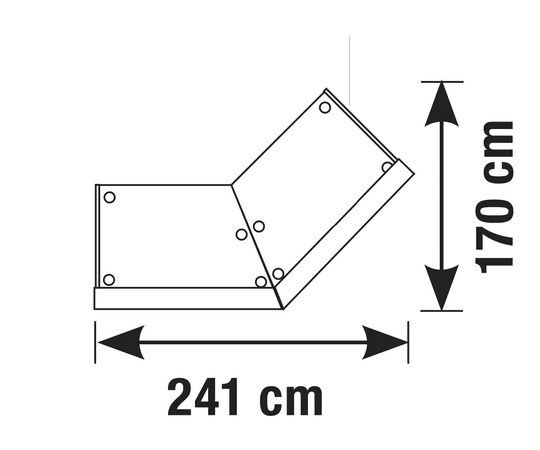 Winkeltheke Ecktheke Empfangstheke