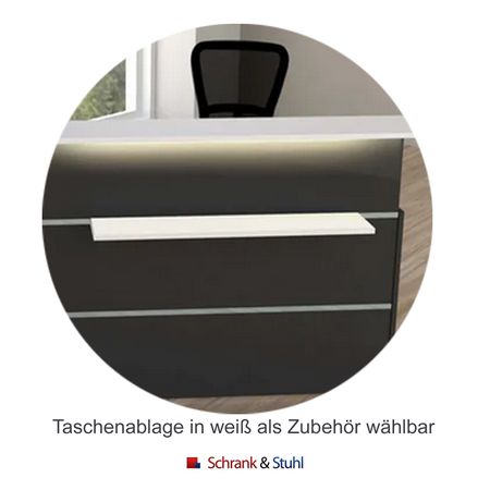 Taschenablage Patienten Kunden Eingangsbereich Empfangstresen