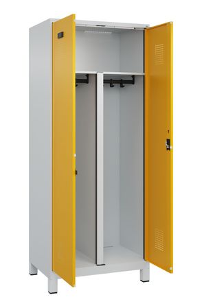 C+P PSA Schwarz-Weiß-Spind Evolo PLUS