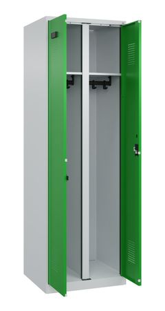 C+P Schwarz-Weiß-Spind Evolo PLUS