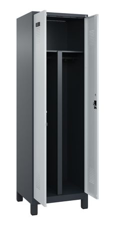 C+P PSA Schwarz-Weiß-Spind Evolo PLUS
