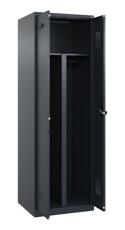 C+P PSA Schwarz-Weiß-Spind Evolo PLUS
