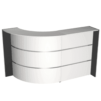 L-Theke Surround weiß | 112 x 175 x 95 cm (HxBxT)