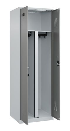 C+P PSA Schwarz-Weiß-Spind Evolo PLUS