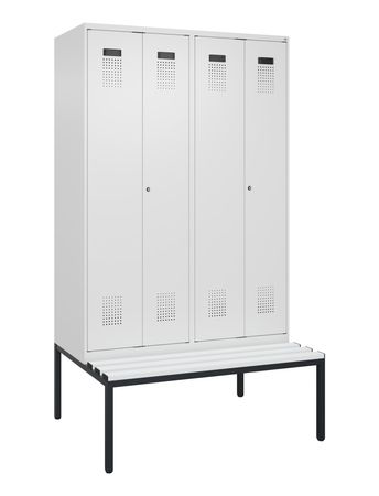 C+P Schwarz-Weiß-Spind Evolo PLUS