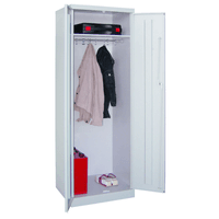PAVOY Flügeltürschrank | Kleiderschrank mit Hutboden und Kleiderstange | 180 x 60 x 50 | große Farbauswahl