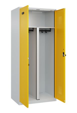 C+P PSA Schwarz-Weiß-Spind Evolo PLUS