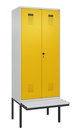 C+P Schwarz-Weiß-Spind Evolo PLUS