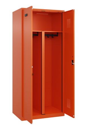 C+P PSA Schwarz-Weiß-Spind Evolo PLUS