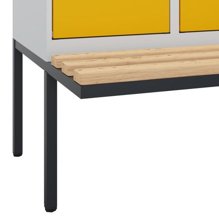 C+P Spind Evolo PLUS Bank 2 Abteile 1950x800x81