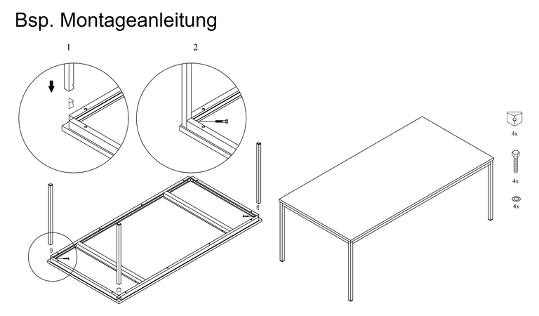 Schreibtisch | Bürotisch | 140 x 60 | verschiedene Farben