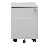 Rollcontainer mit Hängeregistratur und 1 Schublade | GRAU | 61 x 40 x 60 cm (HxBxT)