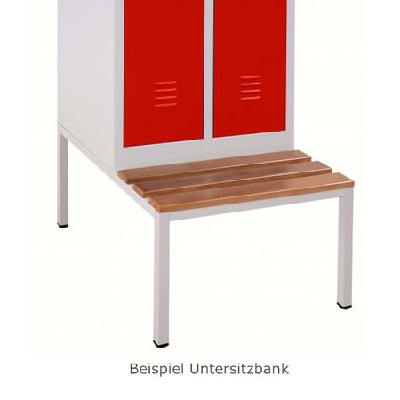 Spind mit 1x2 Abteilen 195x31