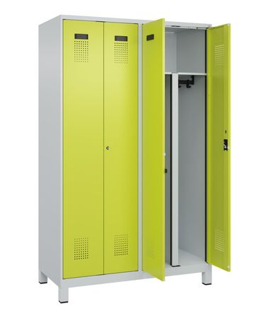 C+P PSA Schwarz-Weiß-Spind Evolo PLUS