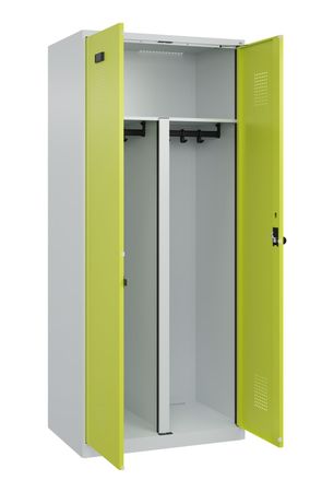 C+P PSA Schwarz-Weiß-Spind Evolo PLUS