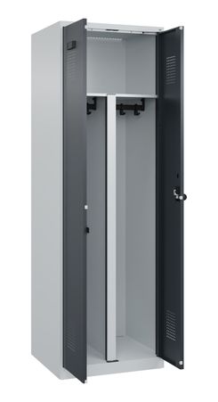 C+P PSA Schwarz-Weiß-Spind Evolo PLUS
