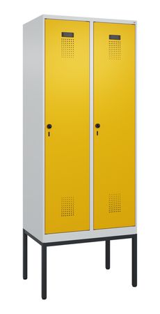 C+P Spind Evolo PLUS Gestell 2 Abteile 2120x800