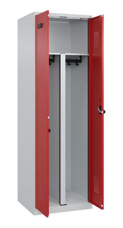C+P PSA Schwarz-Weiß-Spind Evolo PLUS