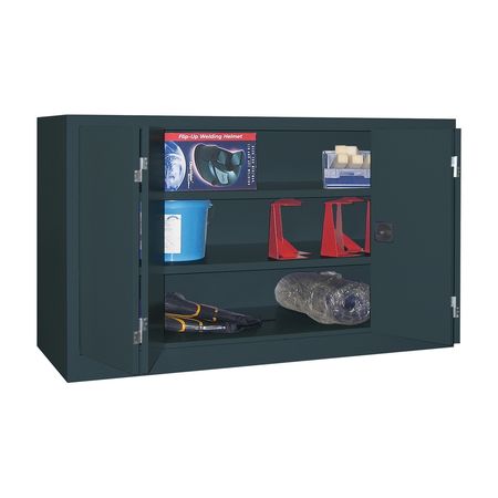 PAVOY Falttürenschrank | Aktenschrank | 100 x 150 x 40 | mit 2 lackierten oder verzinkten Fachböden GROßE FARBAUSWAHL 