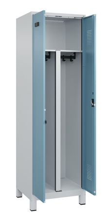 C+P PSA Schwarz-Weiß-Spind Evolo PLUS