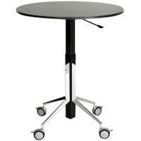 Olli Olssen - höhenverstellbarer runder Tisch | Rolltisch 100 cm verschiedene Dekore