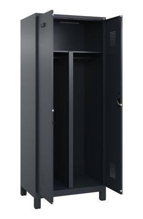 C+P PSA Schwarz-Weiß-Spind Evolo PLUS
