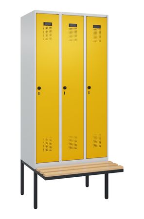 C+P Spind Evolo PLUS Bank 3 Abteile 2120x900x81