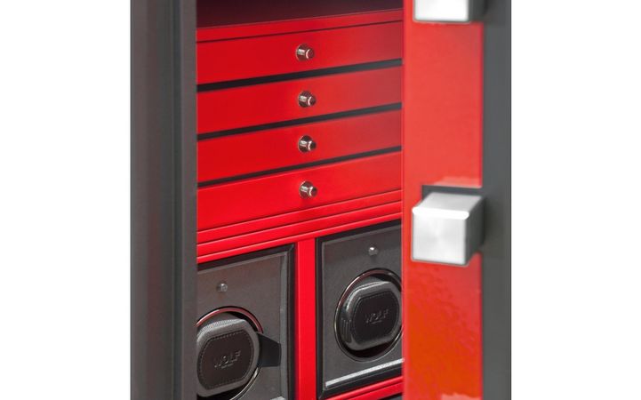 Dokumentenschrank rot