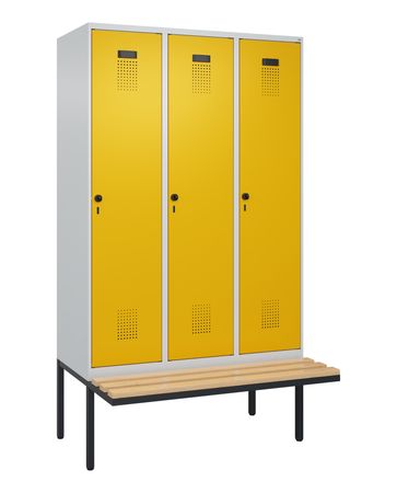 C+P Spind Evolo PLUS Bank 3 Abteile 2120x1200x8