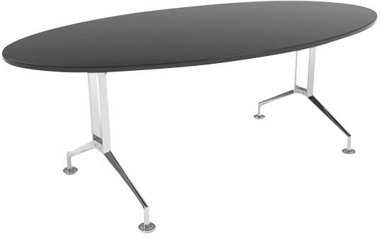 Schreibtisch | Konferenztisch elliptisch | Olli Olssen - Tisch 210 cm verschiedene Dekore