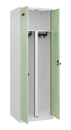 C+P PSA Schwarz-Weiß-Spind Evolo PLUS
