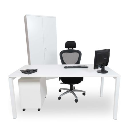 Schreibtisch | Konferenztisch | 180 x 80 | weiß