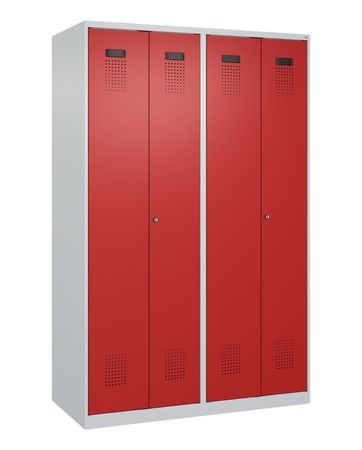 C+P PSA Schwarz-Weiß-Spind Evolo PLUS