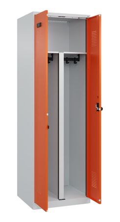 C+P PSA Schwarz-Weiß-Spind Evolo PLUS