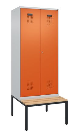 C+P Schwarz-Weiß-Spind Evolo PLUS