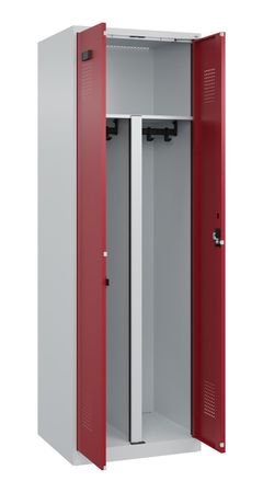 C+P PSA Schwarz-Weiß-Spind Evolo PLUS